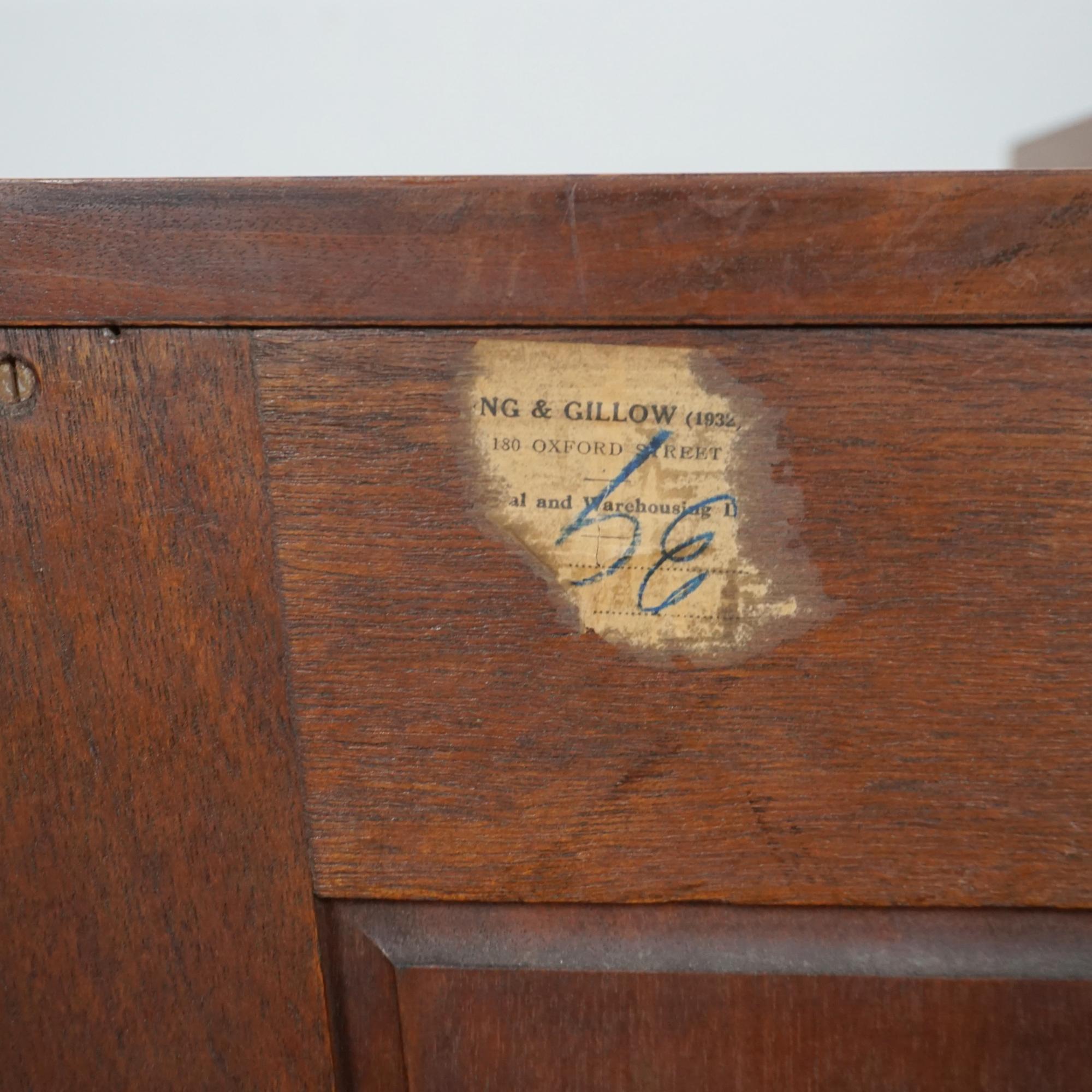 Una bellissima credenza Art Deco di Waring & Gillow In condizioni ottime in vendita a Forest Row, East Sussex