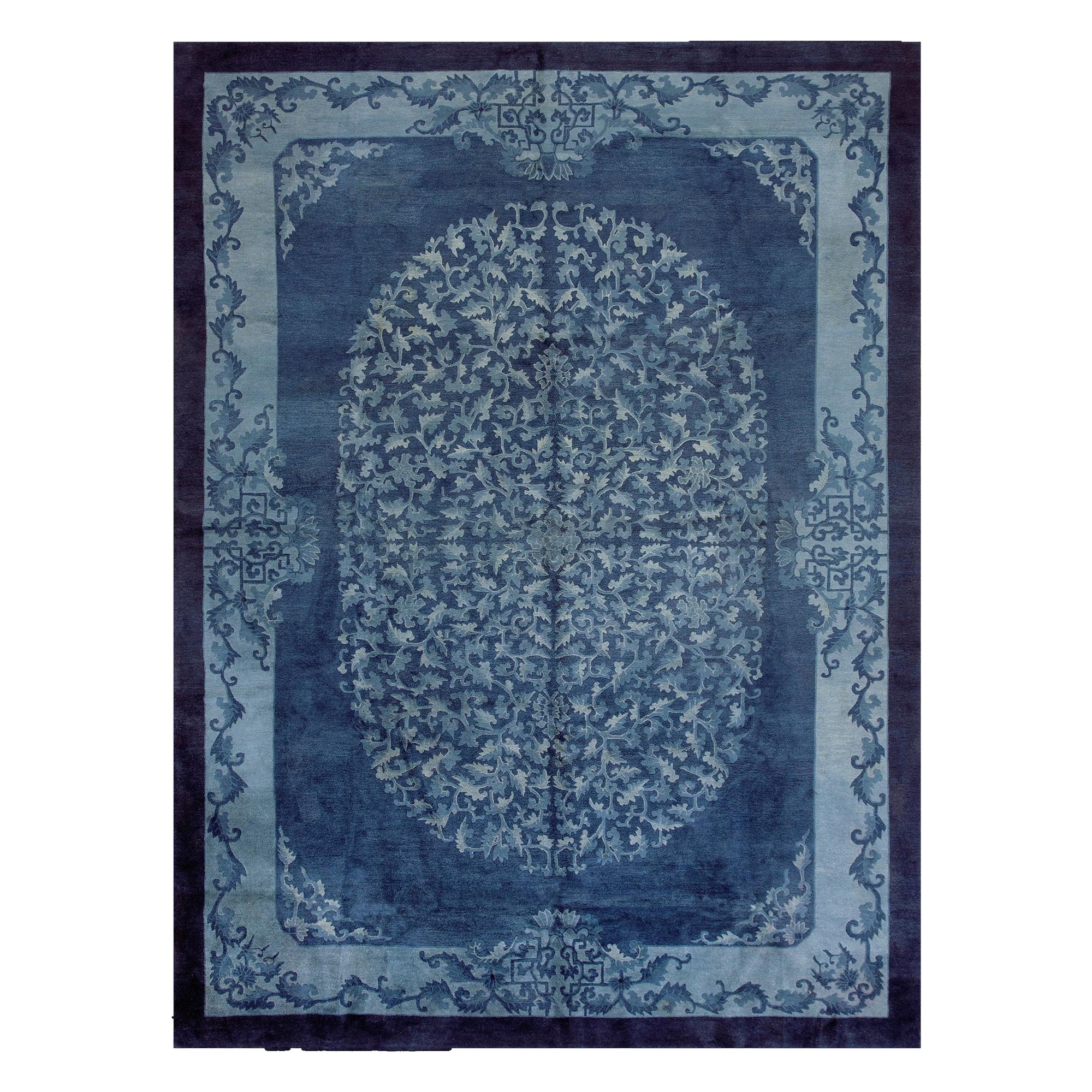 Chinesischer Peking-Teppich des frühen 20. Jahrhunderts ( 9
2" x 11
10" - 280 x 360)