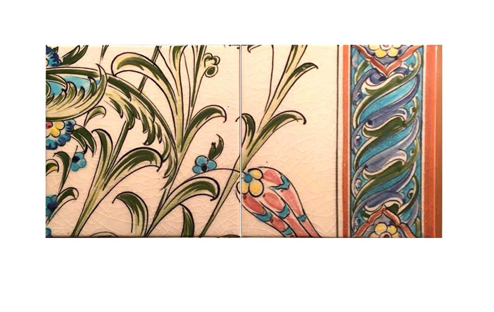 20th Century Beautiful Ceramic Panel by Boumahdi, circa 1970