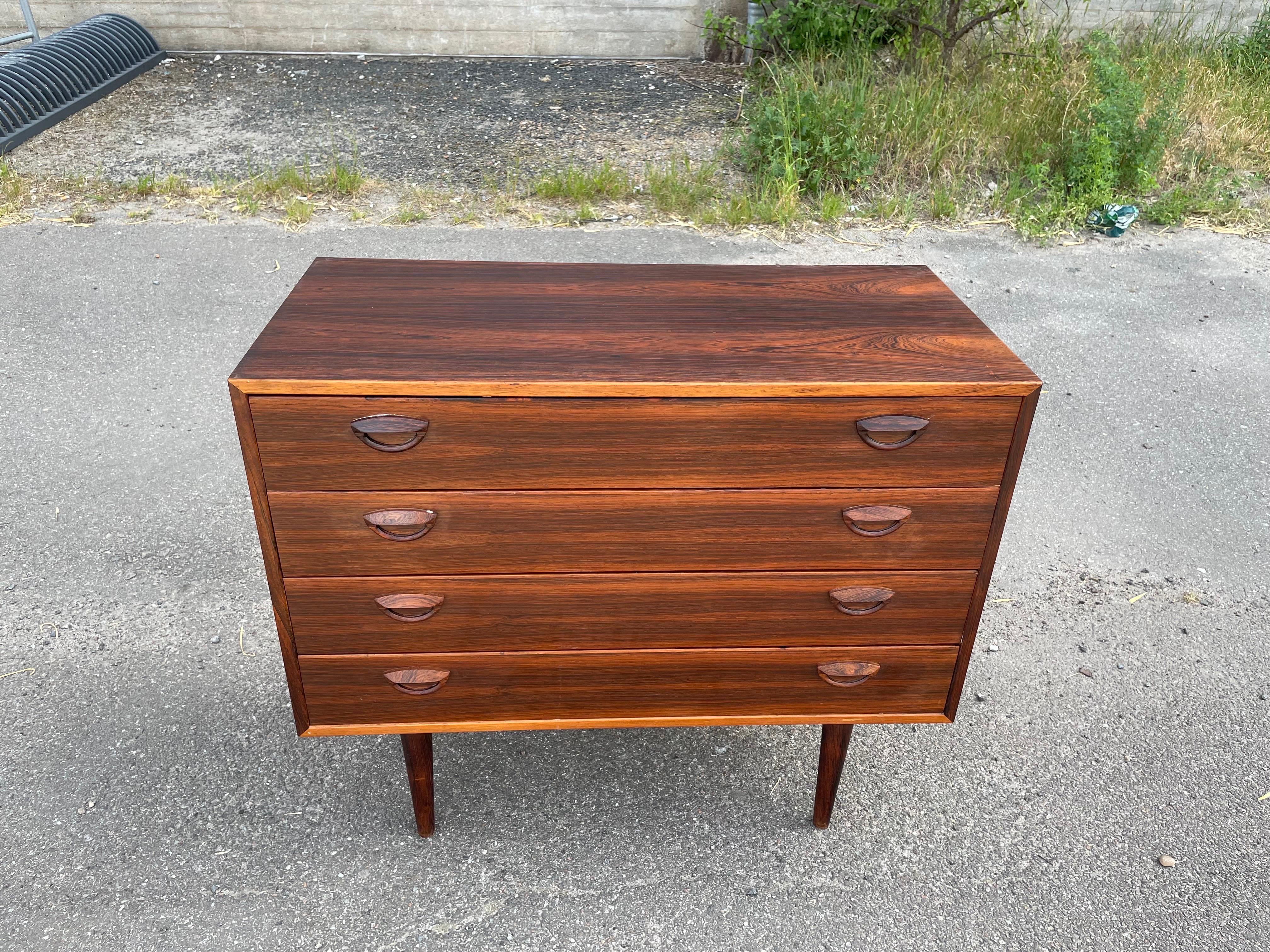 Mid-20th Century Beautiful Danish Midcentury Chest of Drawers by Kai Kristiansen 1960s For Sale