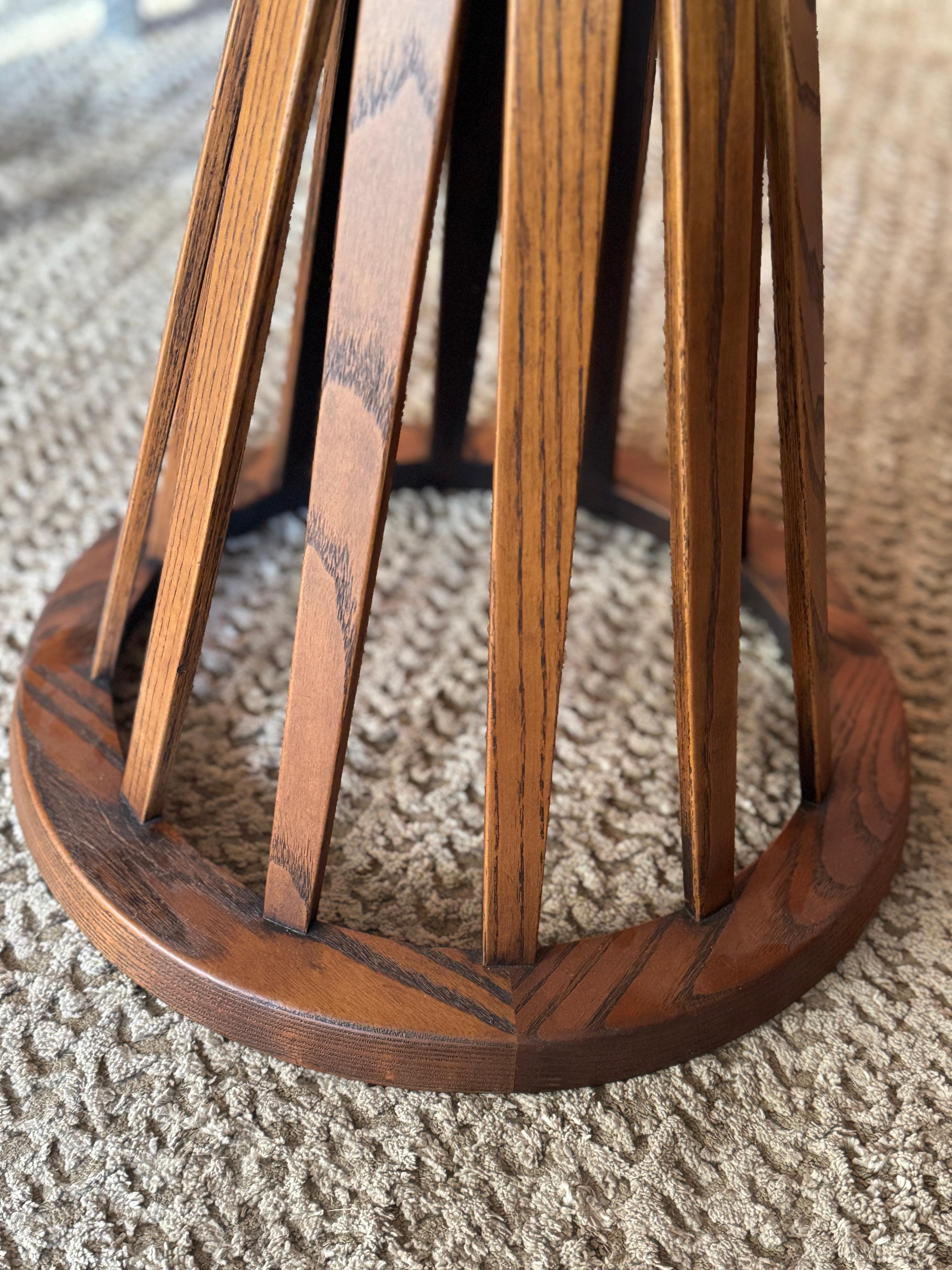 Mid-20th Century A beautiful Edward Wormley for Dunbar sheaf of wheat accent table, circa 1960s For Sale