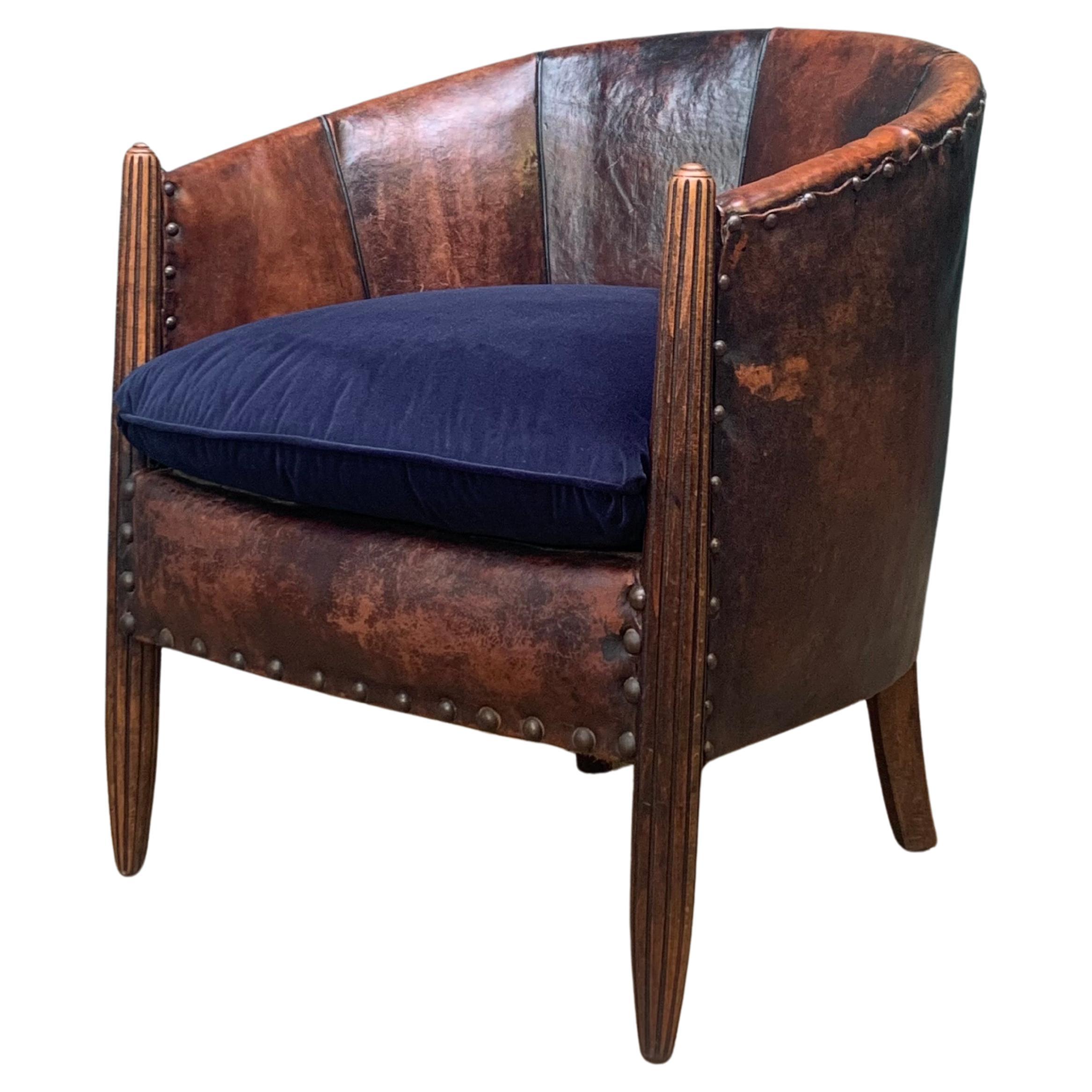 A Beautiful French Club Chair att Paul Follot (1877-1941)