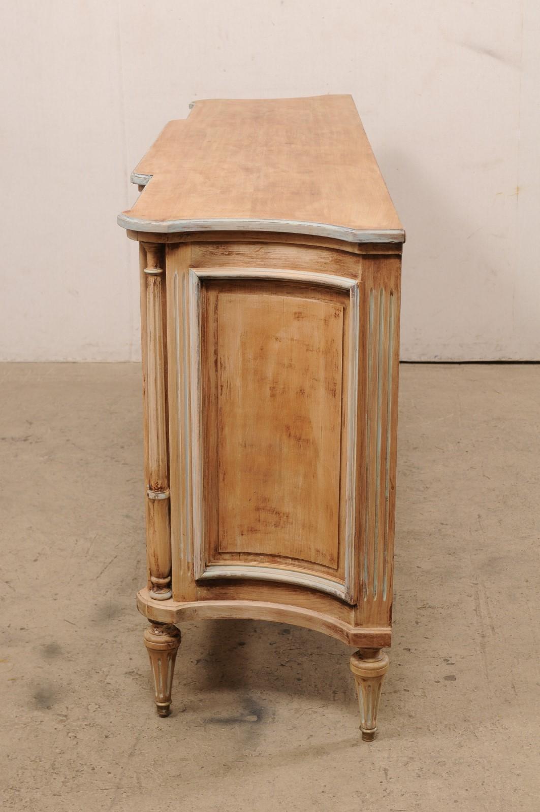 Beautiful French Enfilade with Bleached Finish 5