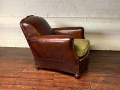 A Beautiful French Leather Chair, Normandy Model, Circa 1910’s