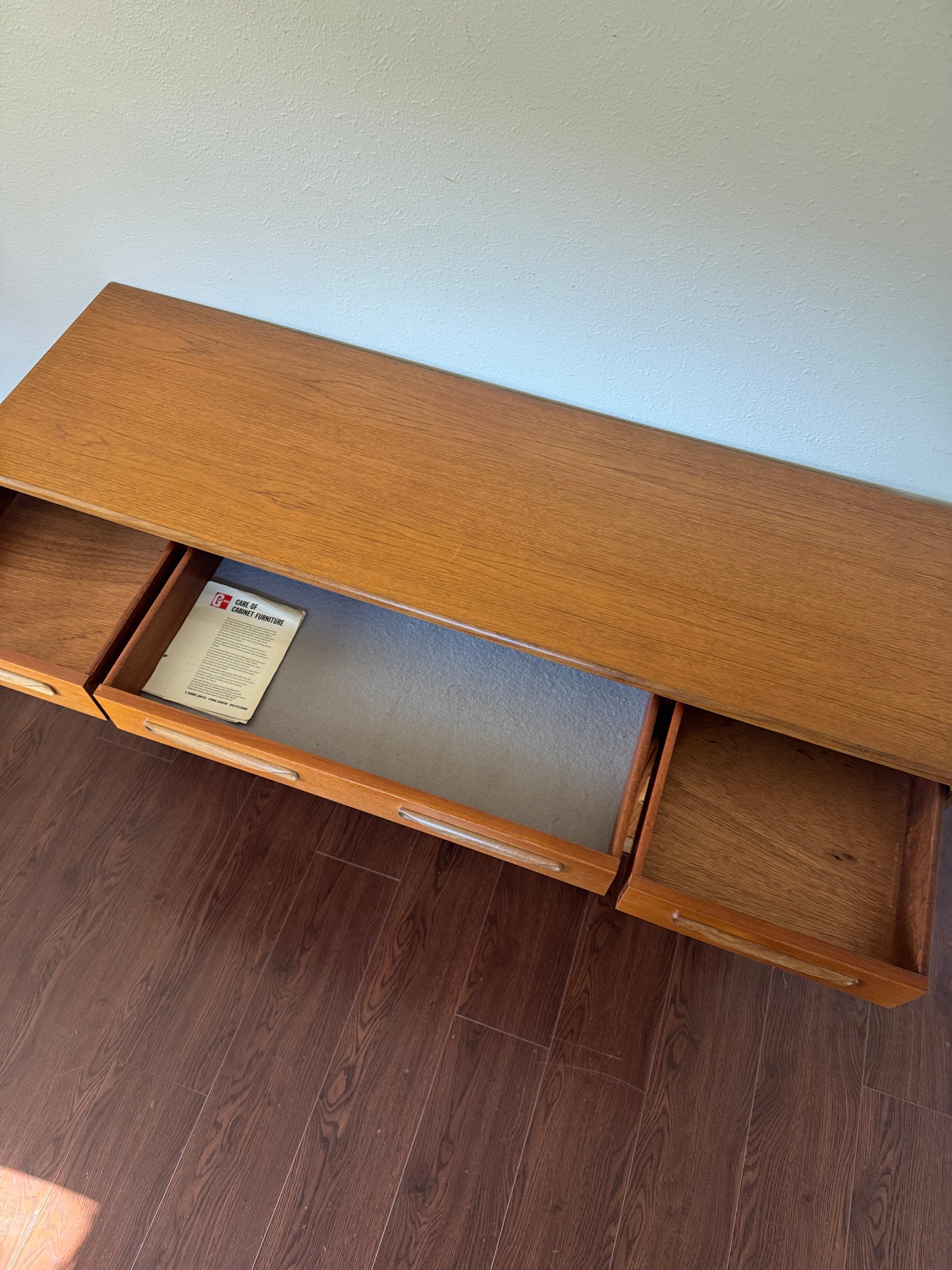 A beautiful G Plan sideboard signed by Ib Kofod Larsen, circa 1960s 6