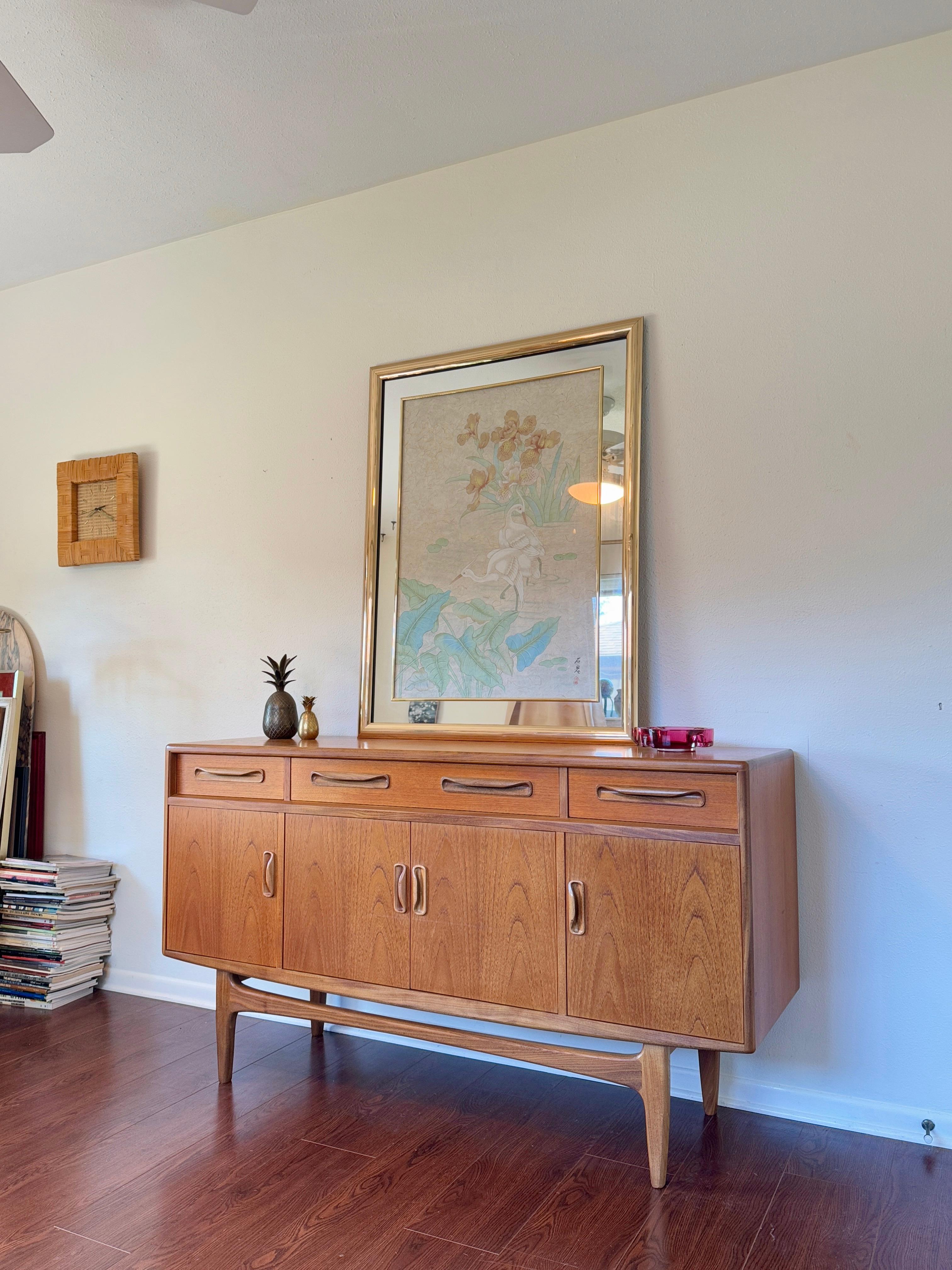 European A beautiful G Plan sideboard signed by Ib Kofod Larsen, circa 1960s