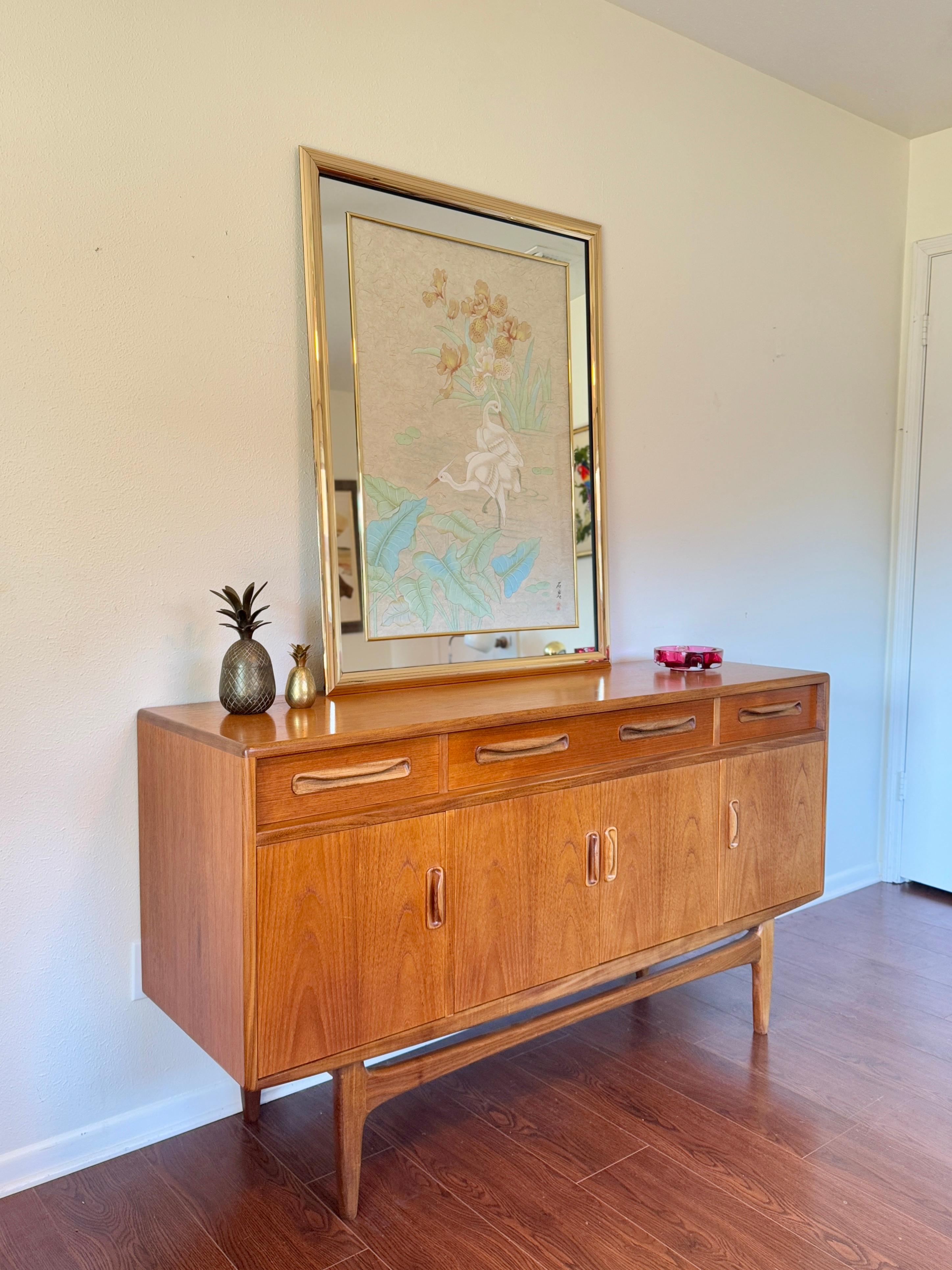 Veneer A beautiful G Plan sideboard signed by Ib Kofod Larsen, circa 1960s