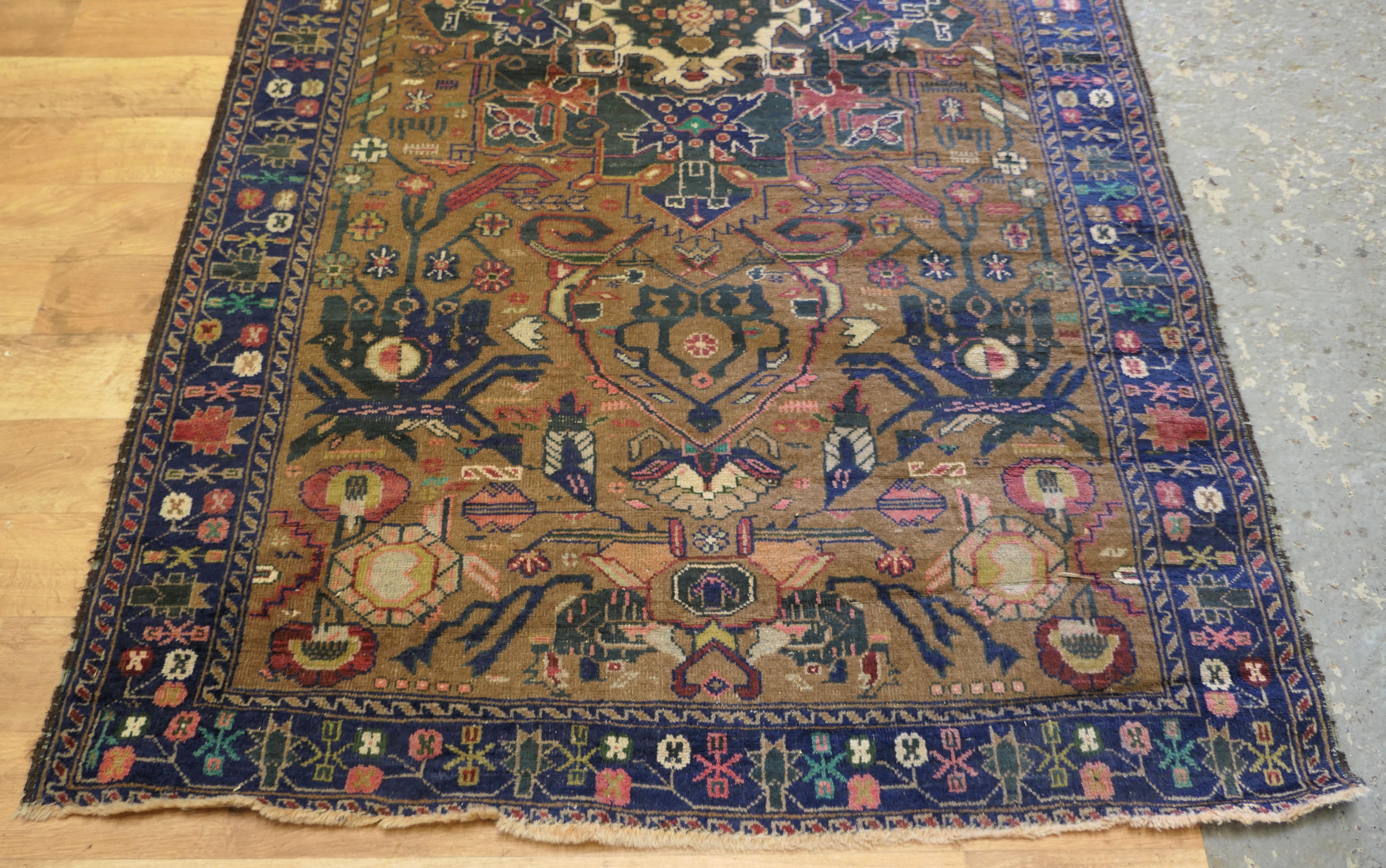 Bohemian Beautiful Large French Rug For Sale