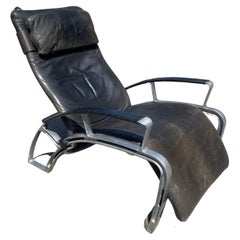 Beautiful Vintage Lounge Chair by Ferdinand A. Porsche for Interprofil 1984