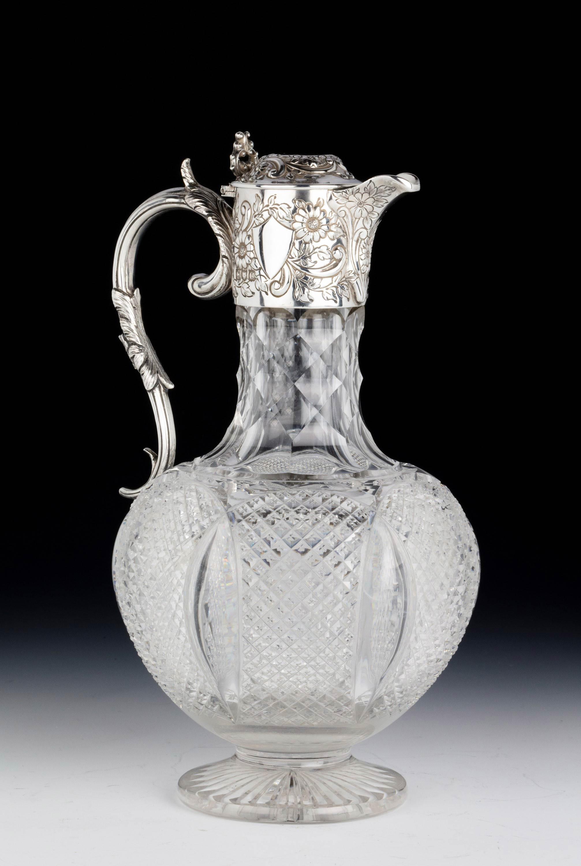 Beautifully Presented Late 19th Century Claret Jug 1