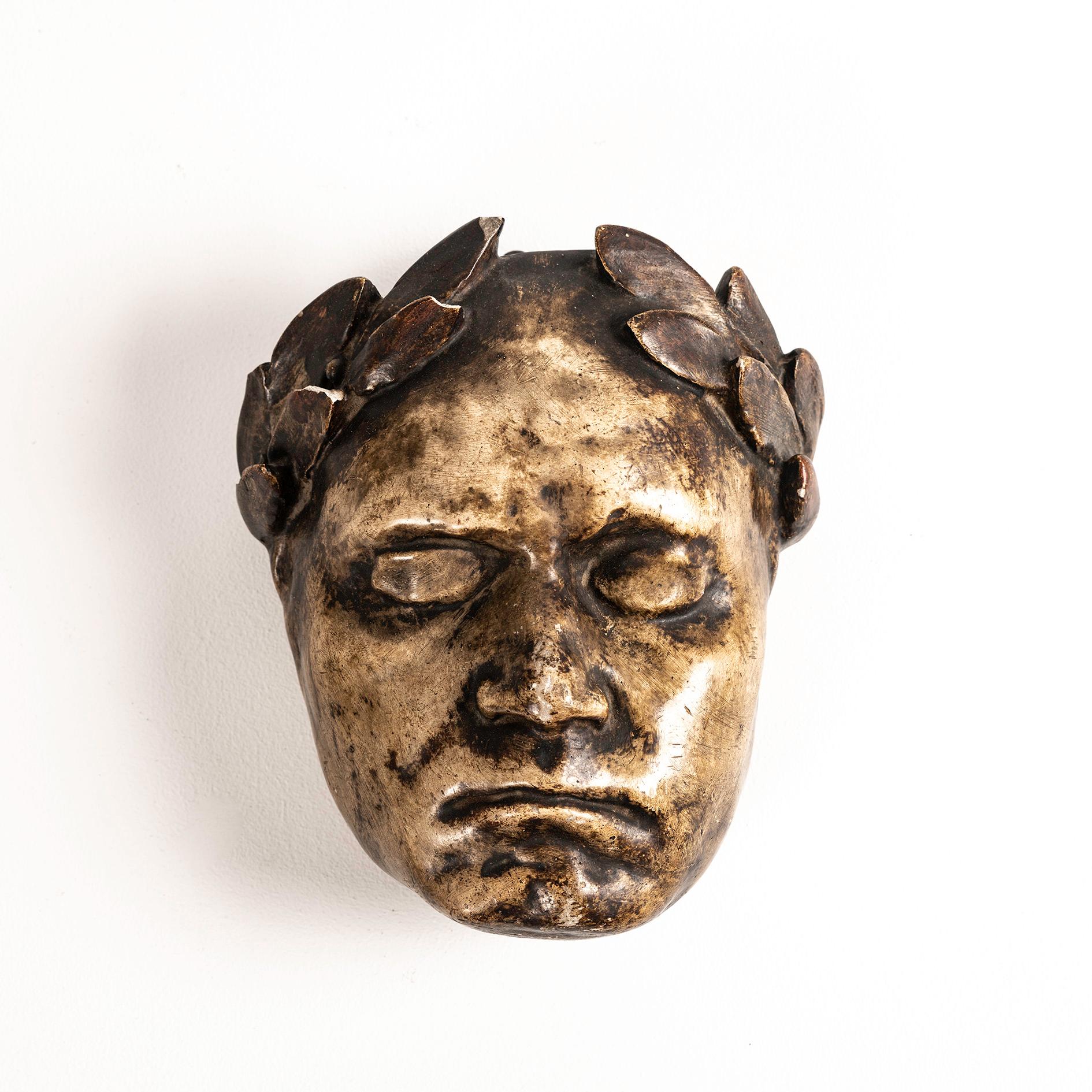 Beethoven-Skulptur Maske, 1950er Jahre (Moderne der Mitte des Jahrhunderts) im Angebot