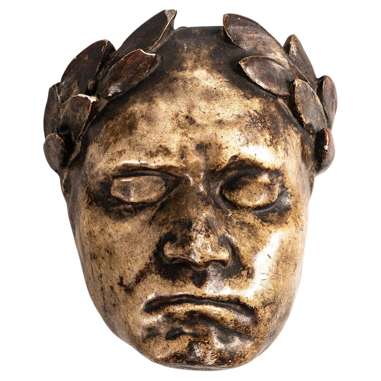A Beethoven Sculpture Mask, 1950s For Sale
