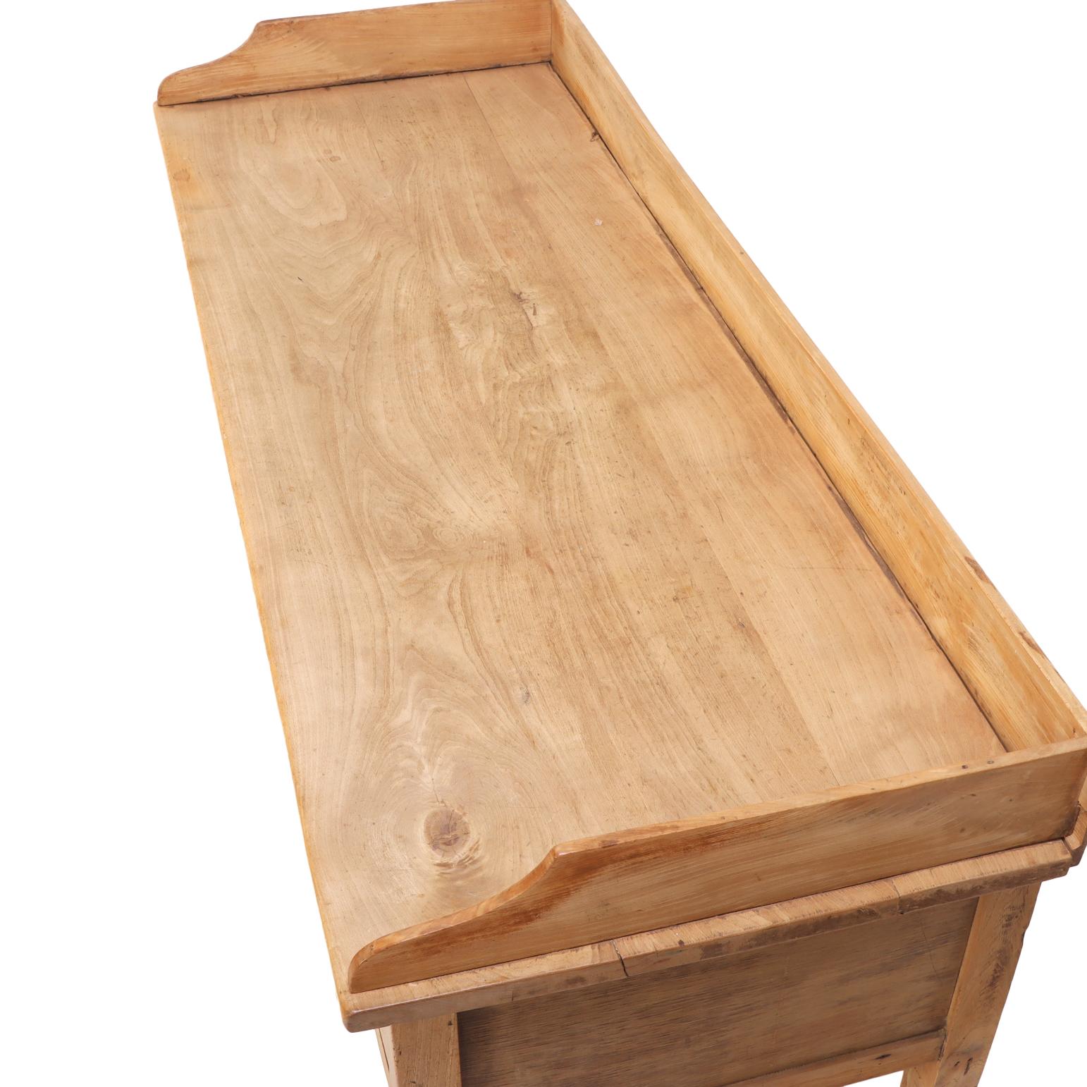20th Century A Belgian Maple Bakery Table / Work Table, C. 1930. For Sale