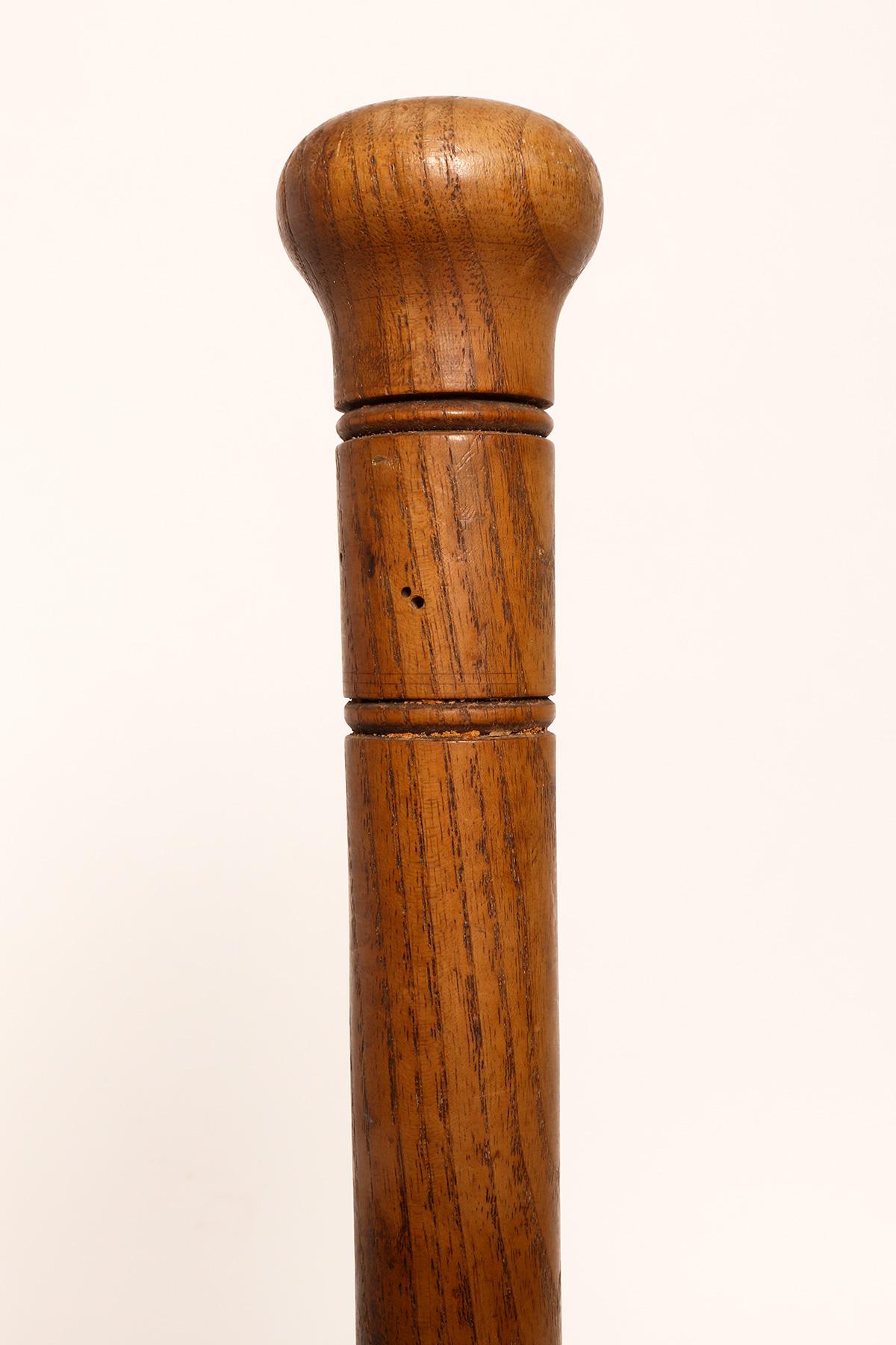 A Belgian system walking stick to be used by a postman, Belgium 1890. In Good Condition In Milan, IT