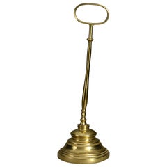 Vintage Bell Form Brass Doorstop