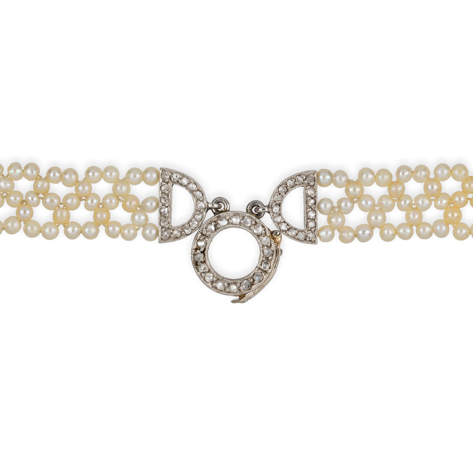 belle epoque diamond necklace