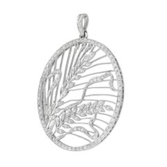 Un pendentif « blé » en diamants de la Belle Époque, signé Peyret & Cie