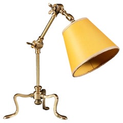 Benson Style Brass Tripod Lamp