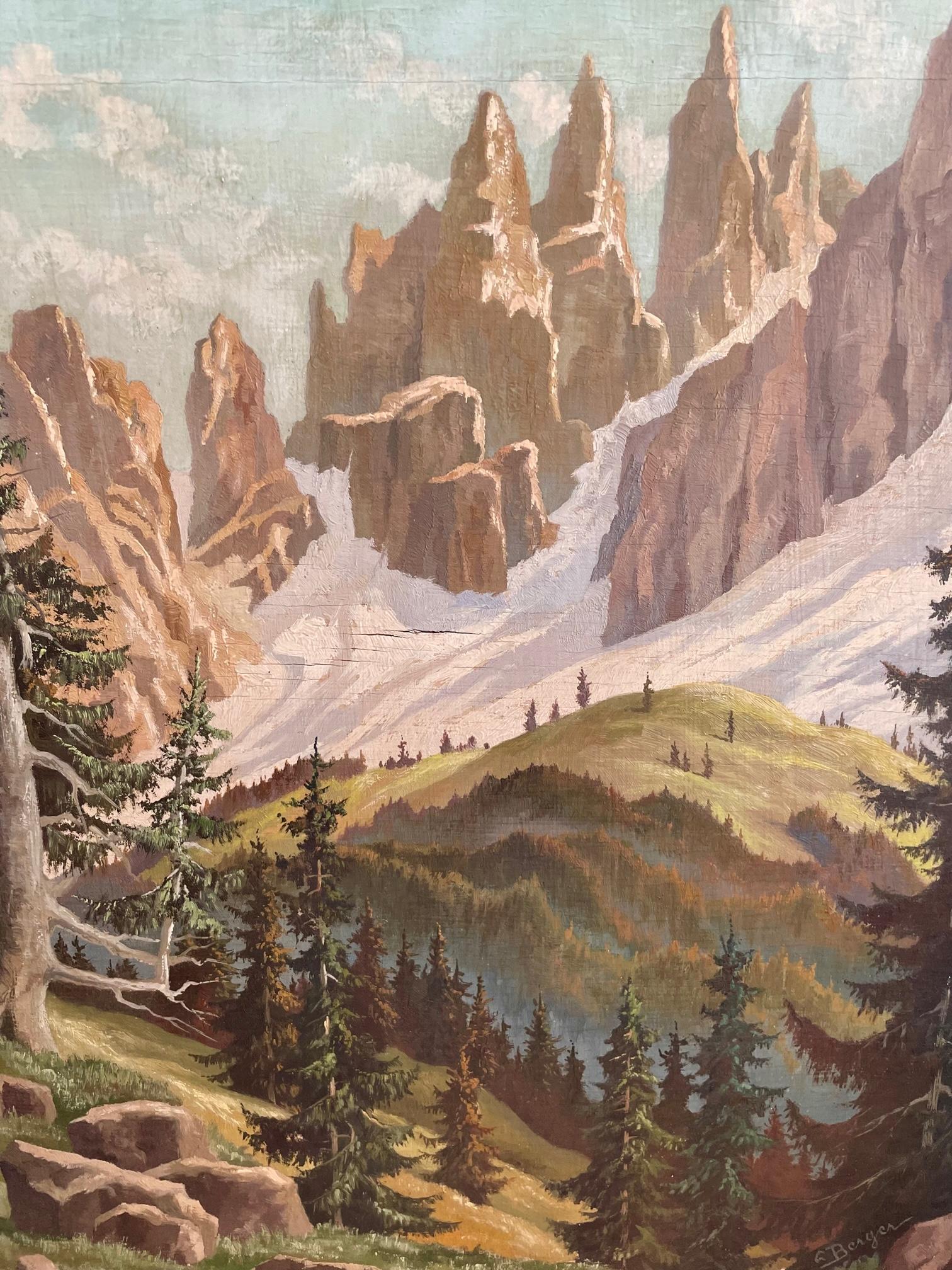 A. Winter, Baviera - Painting Realismo di A. Berger
