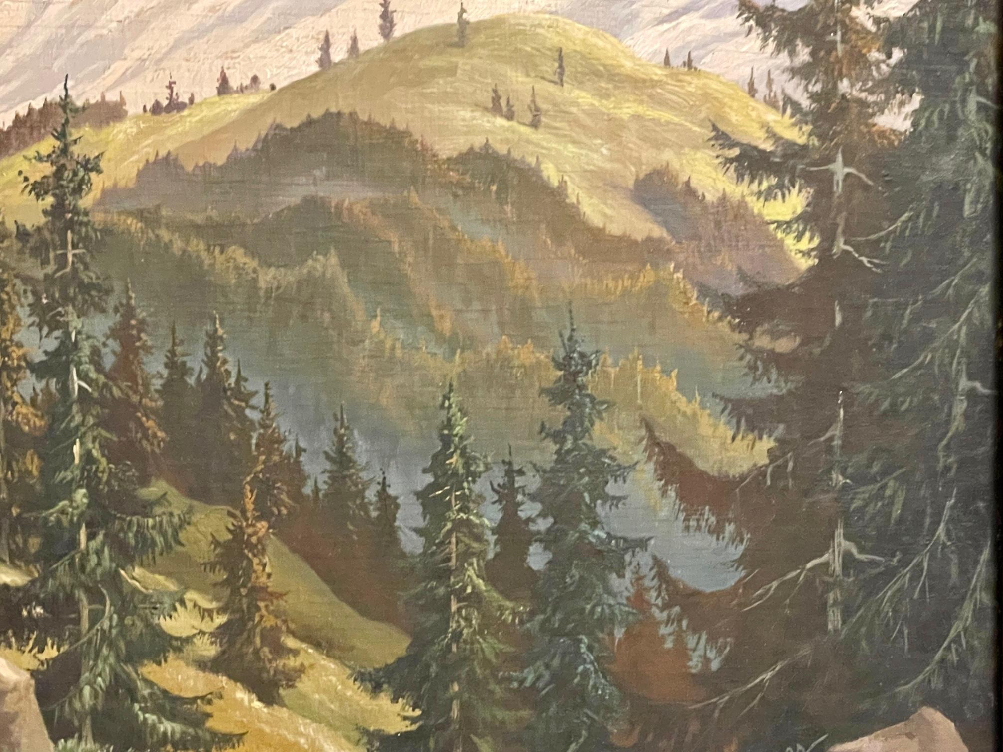 alpine painting
