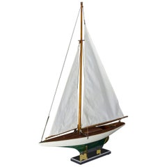 Vintage Bermudian Rigged Pond Yacht, circa 1930