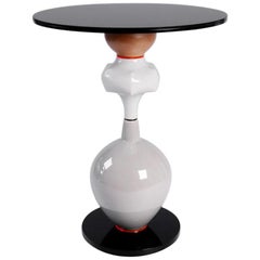 
A Better Future
 Side Table, Vintage Ceramics and Glass, One off Piece