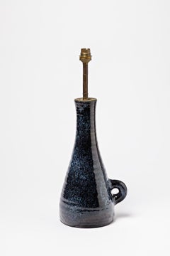 Big Ceramic Lamp by Accolay, circa 1960-1970