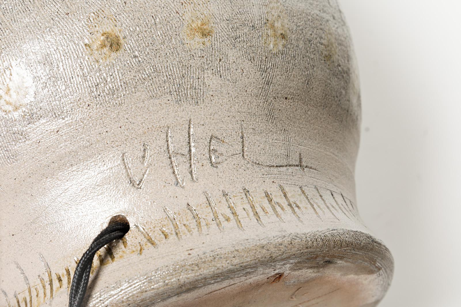 Große Keramik-Tischlampe, signiert, ca. 1960–1970 im Zustand „Hervorragend“ im Angebot in Saint-Ouen, FR
