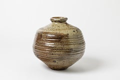 Grande vaso in ceramica di Jean Linard a La Borne, circa 1964