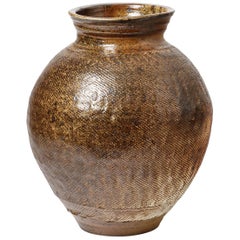 Grande vaso in ceramica di Steen Kepp, La Borne, 1970-1980 circa, Francia