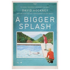"A Bigger Splash" R2019 U.S. One Sheet Film Poster