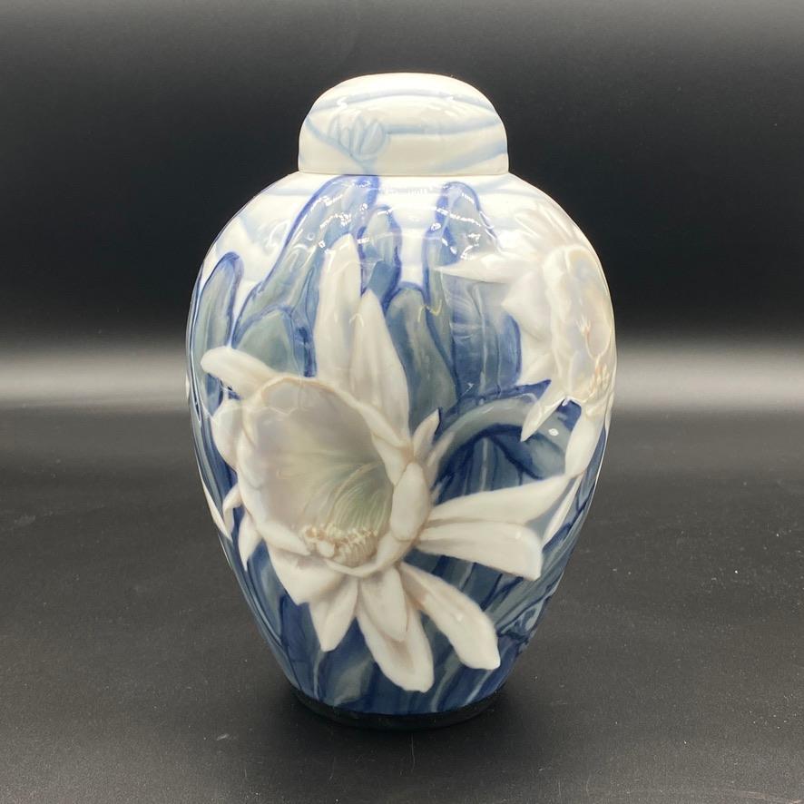 Early 20th Century A Bing and Grudhal Art Deco porcelain Vase 