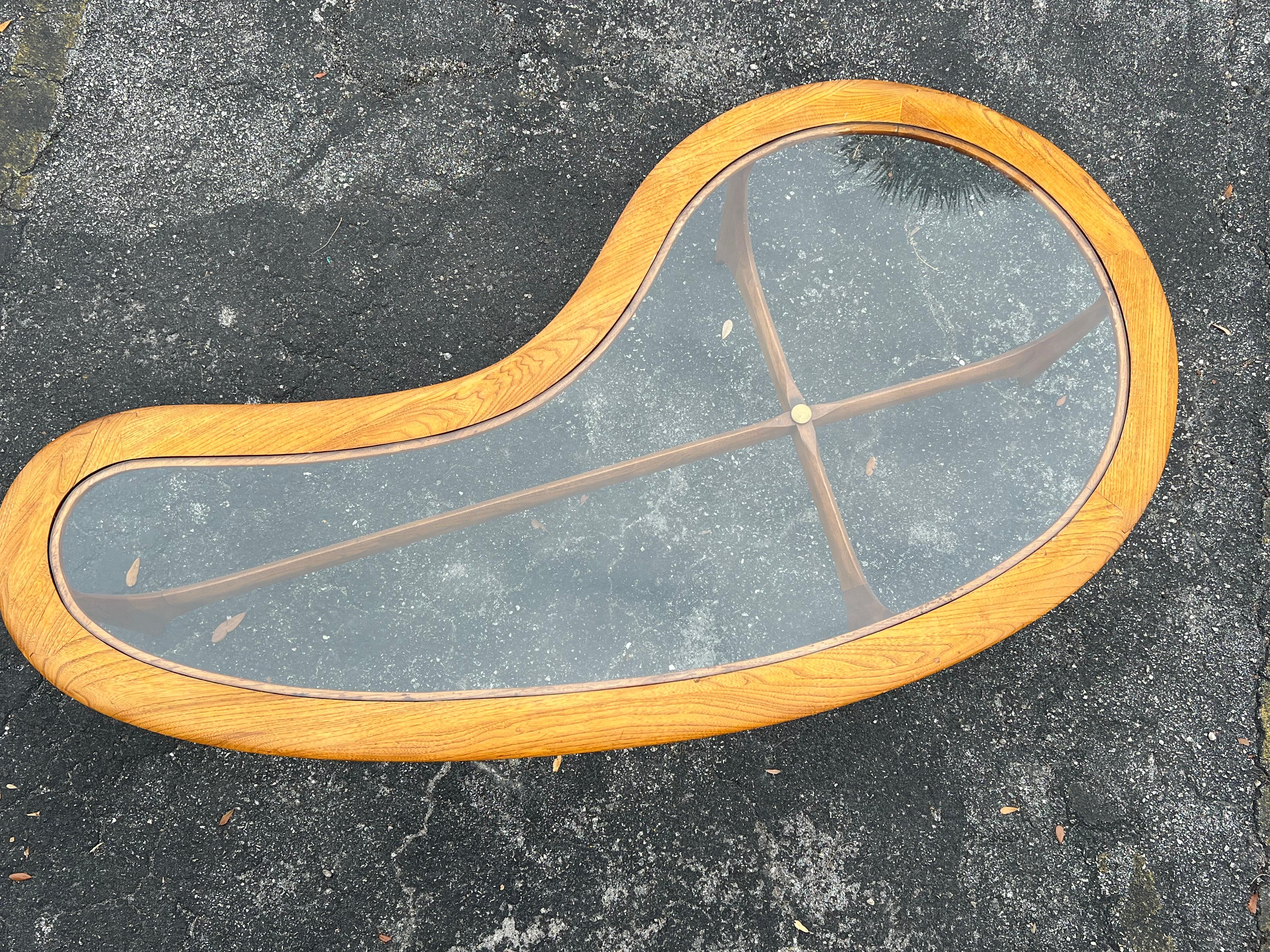 Table basse biomorphique de Lane  1960's en vente 4