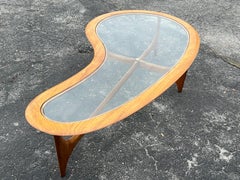 A Biomorphic Coffee Table by Lane  1960's