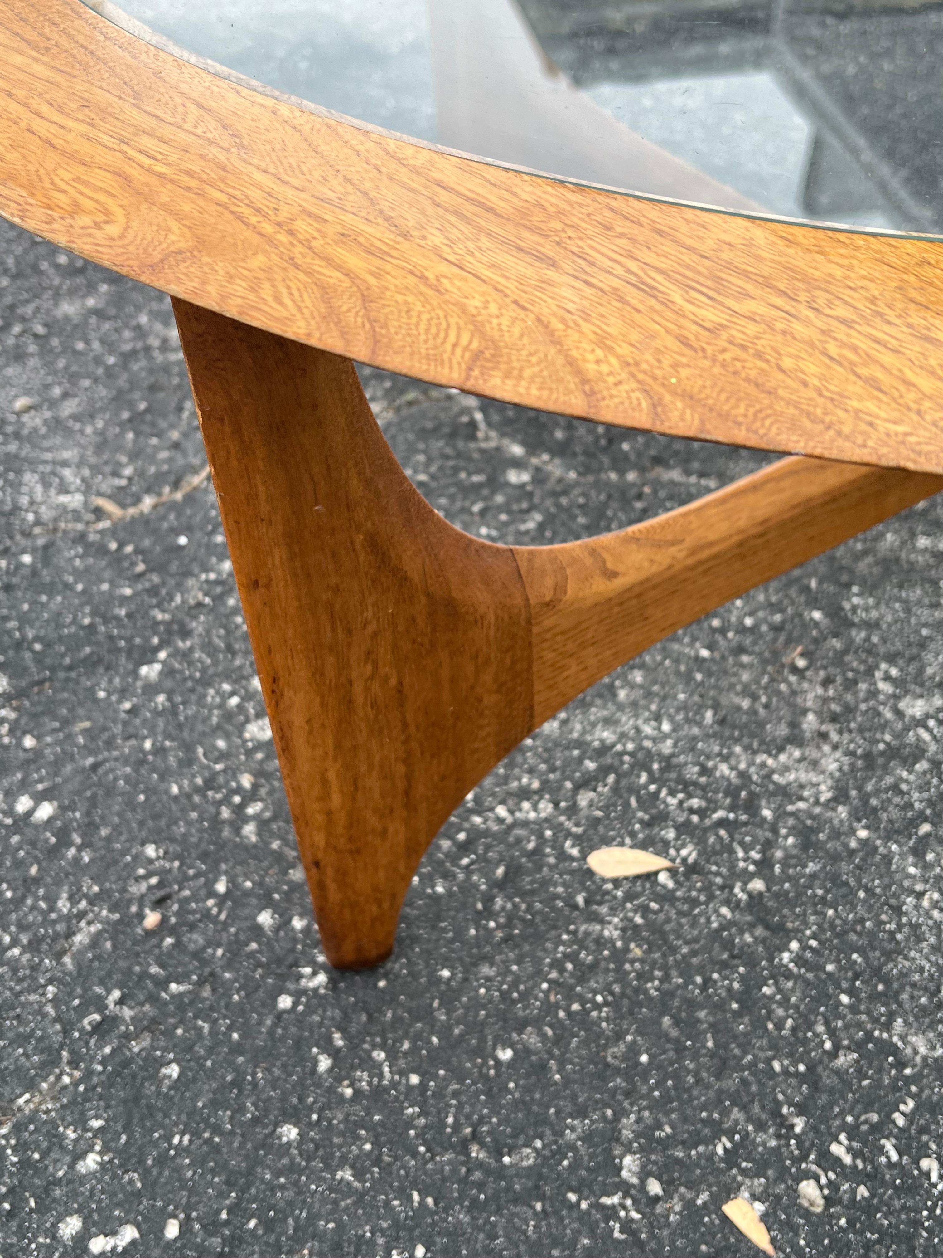 Table basse biomorphique de Lane  1960's Bon état - En vente à St.Petersburg, FL