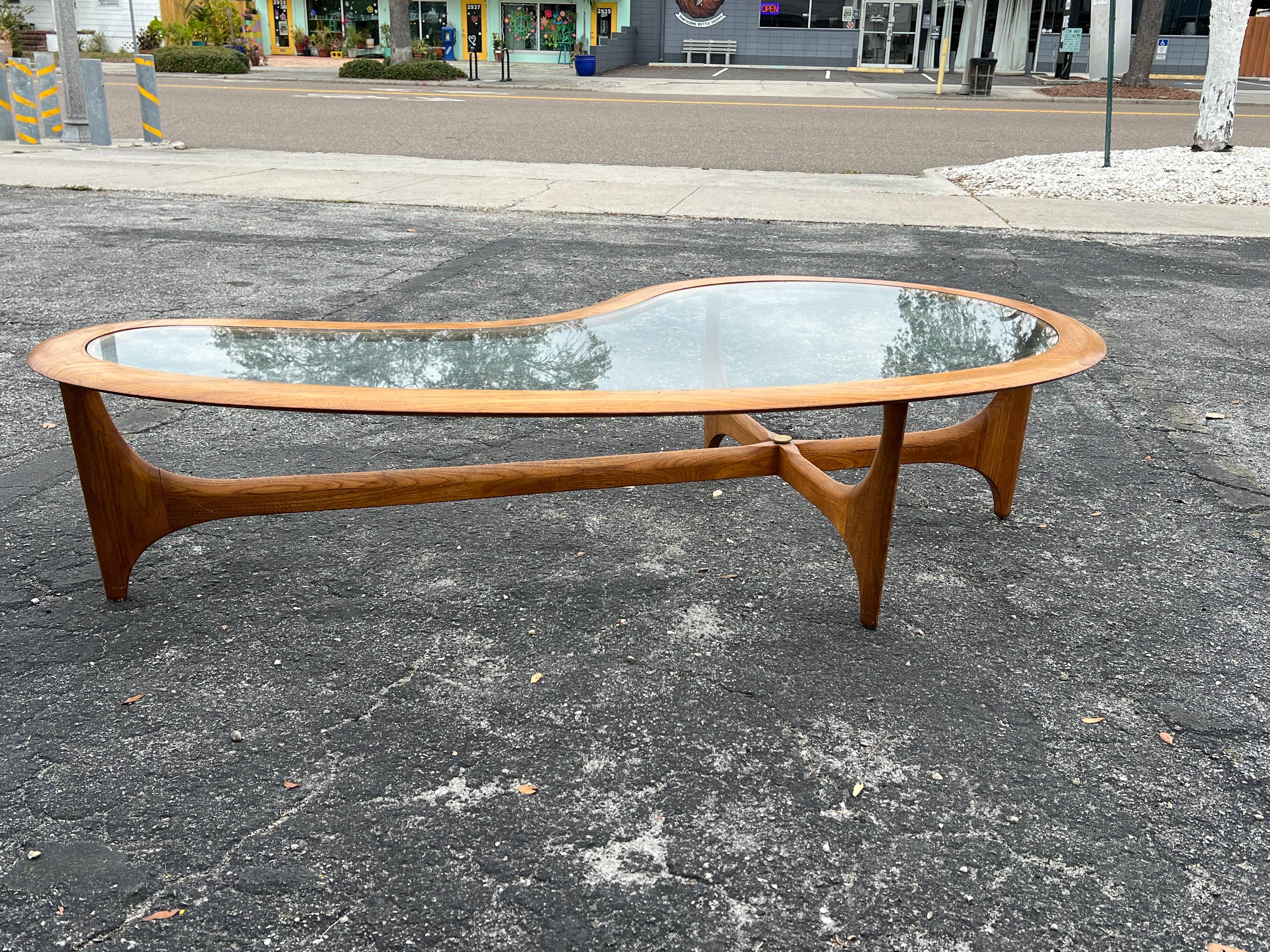 Orme Table basse biomorphique de Lane  1960's en vente