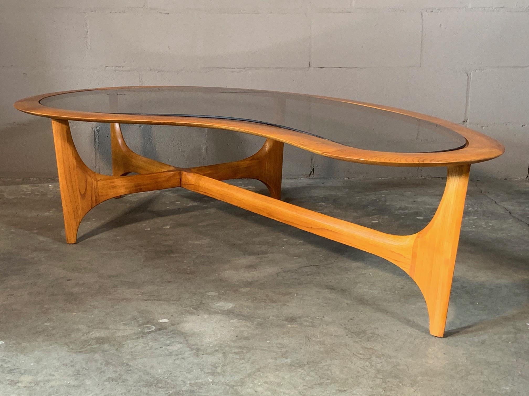 Biomorphic Coffee Table by Lane 3