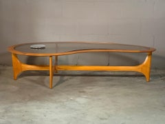 Biomorphic Coffee Table by Lane