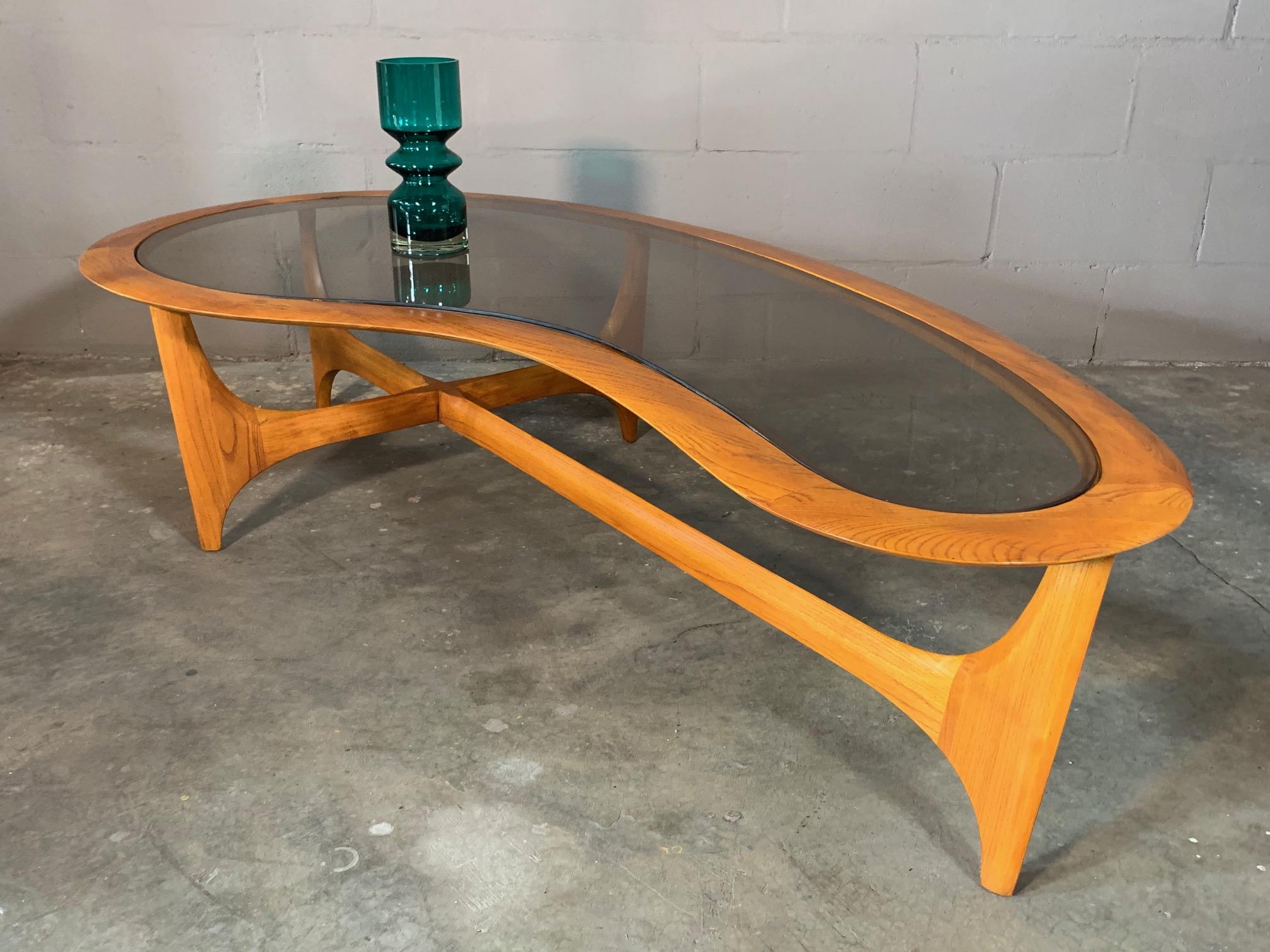 Biomorphic Coffee Table by Lane 2
