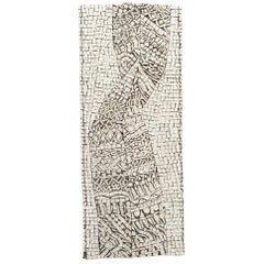 "A Bit Crooked Flower" Mosaic by Toyoharu Kii