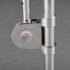 BL1 Schreibtischlampe von Bestlite aus Chrom und schwarzer Emaille, von Robert Dudley Best