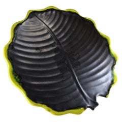 Coupelle en céramique noire de Vallauris - années 50 - France