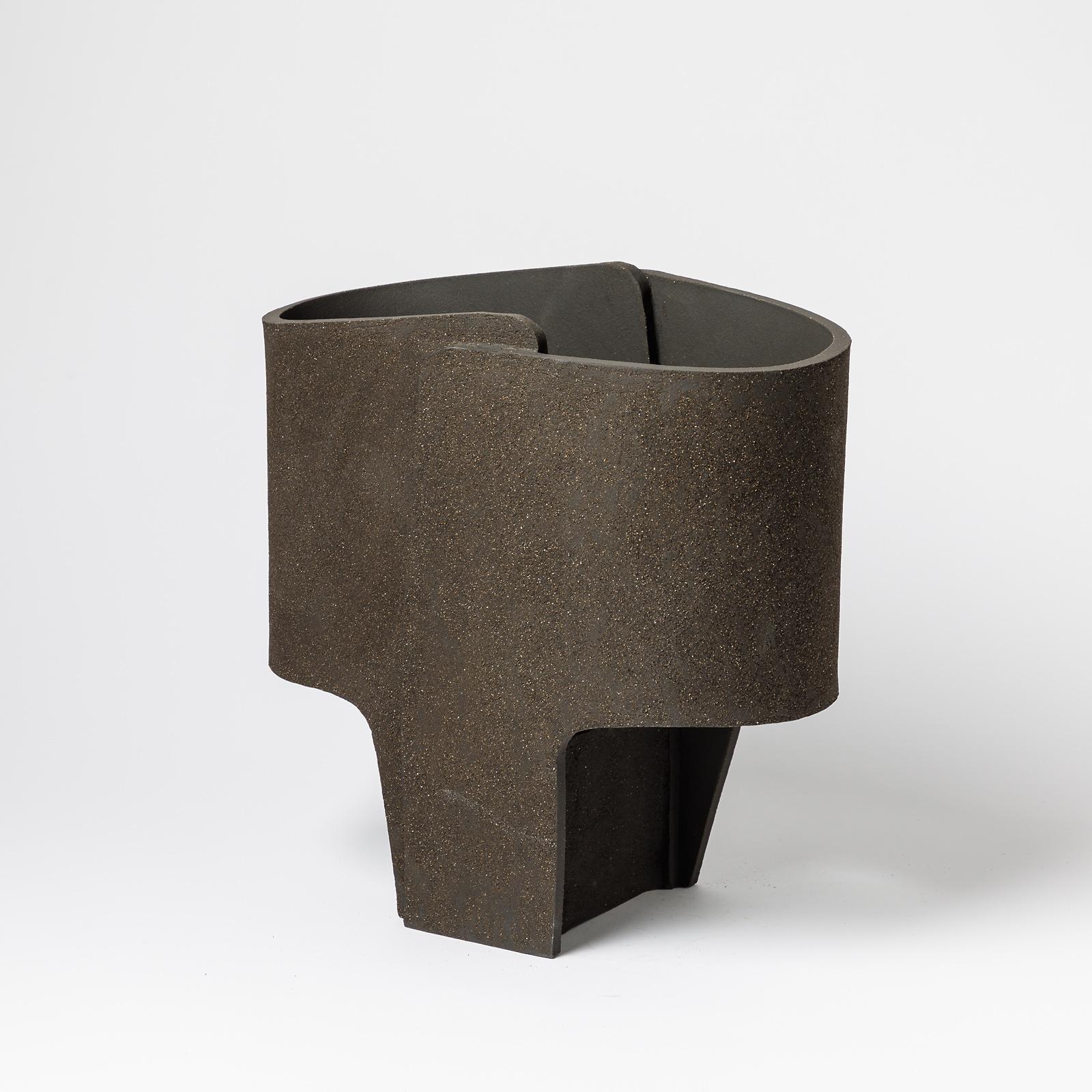 Lampe de table en céramique noire de Denis Castaing, 2022 Neuf - En vente à Saint-Ouen, FR