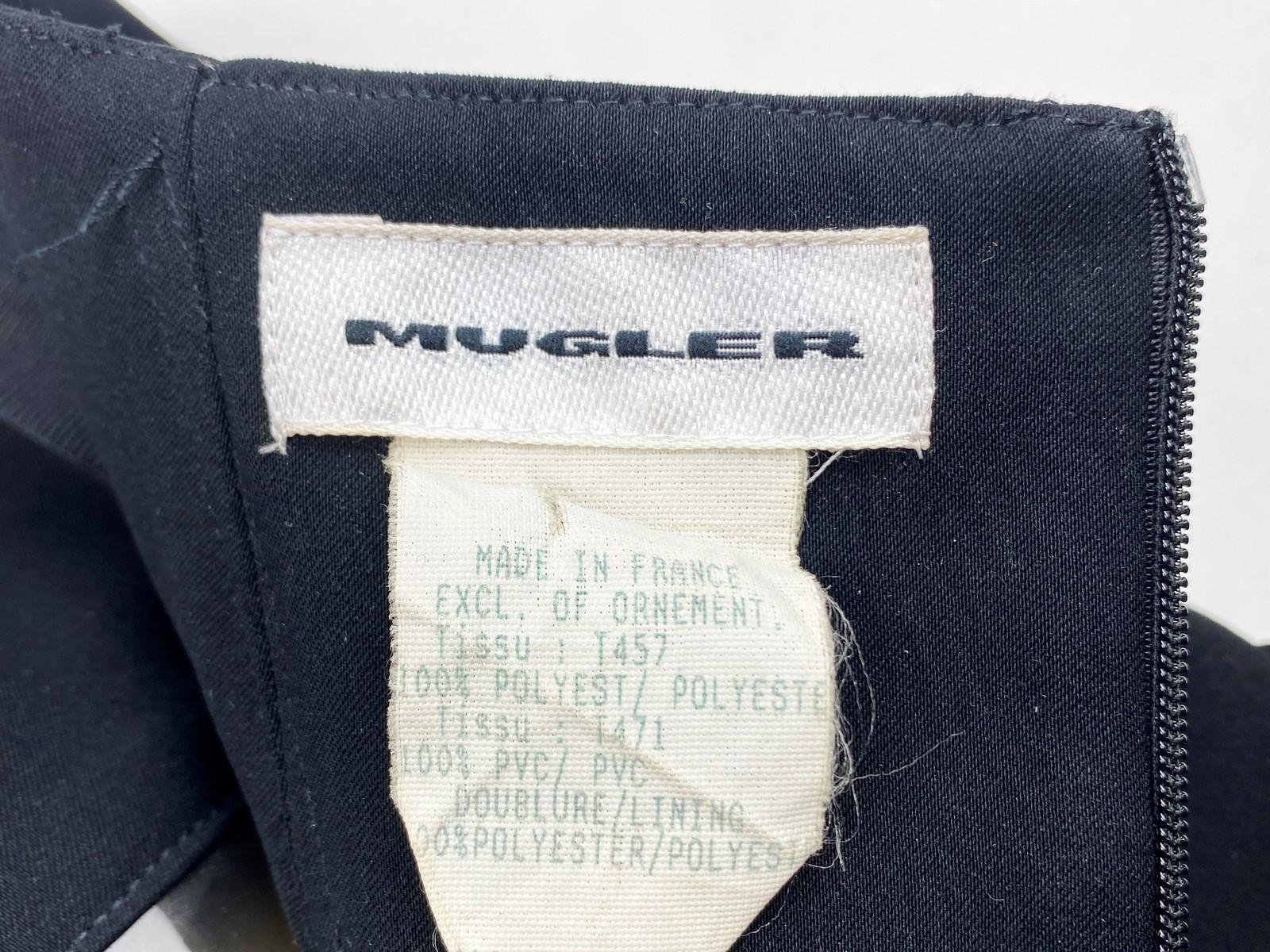 Black A black Evening Jumpsuit by Thierry Mugler Circa 1995 For Sale