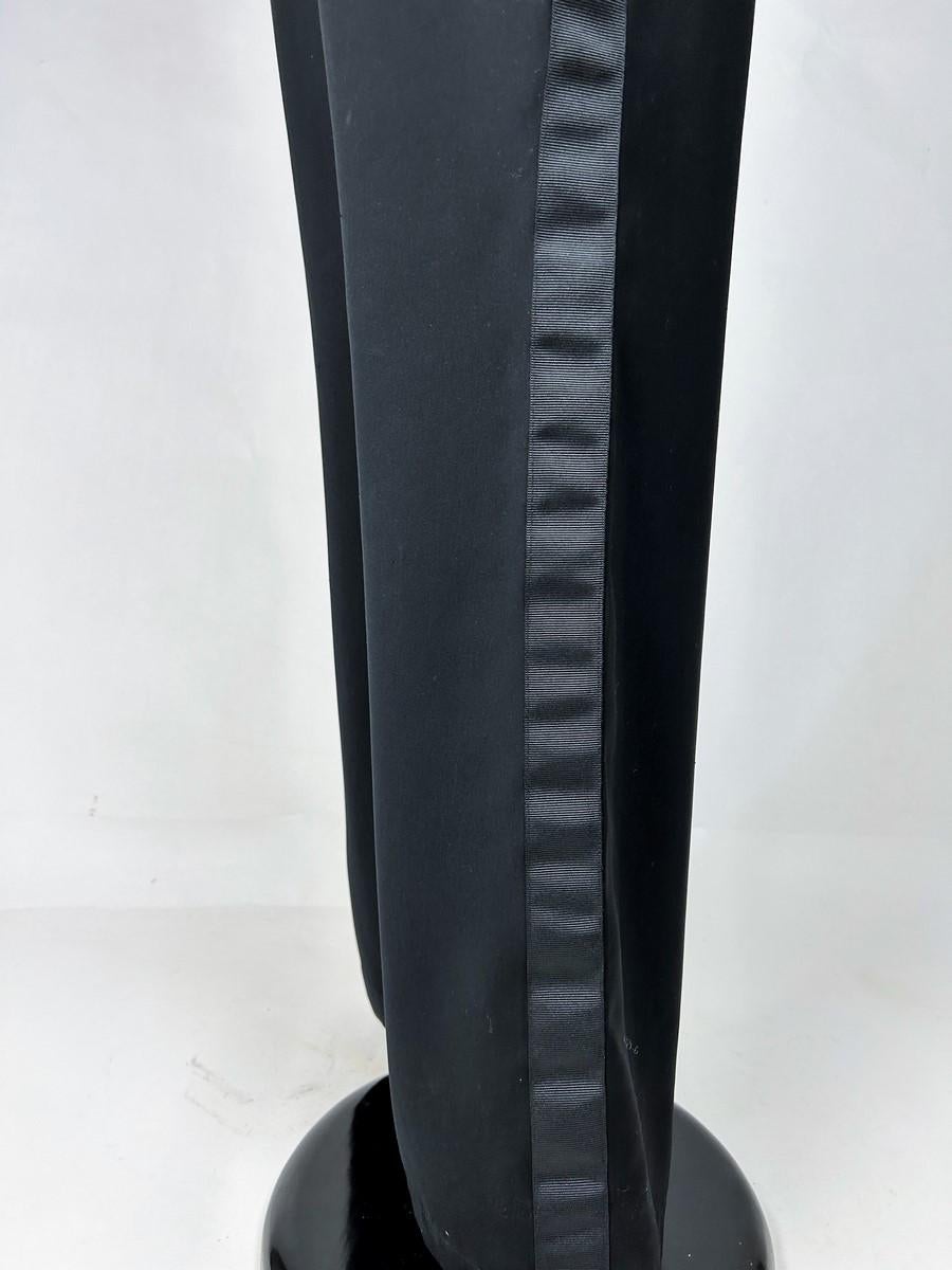 A black Evening Jumpsuit by Thierry Mugler Circa 1995 For Sale 4