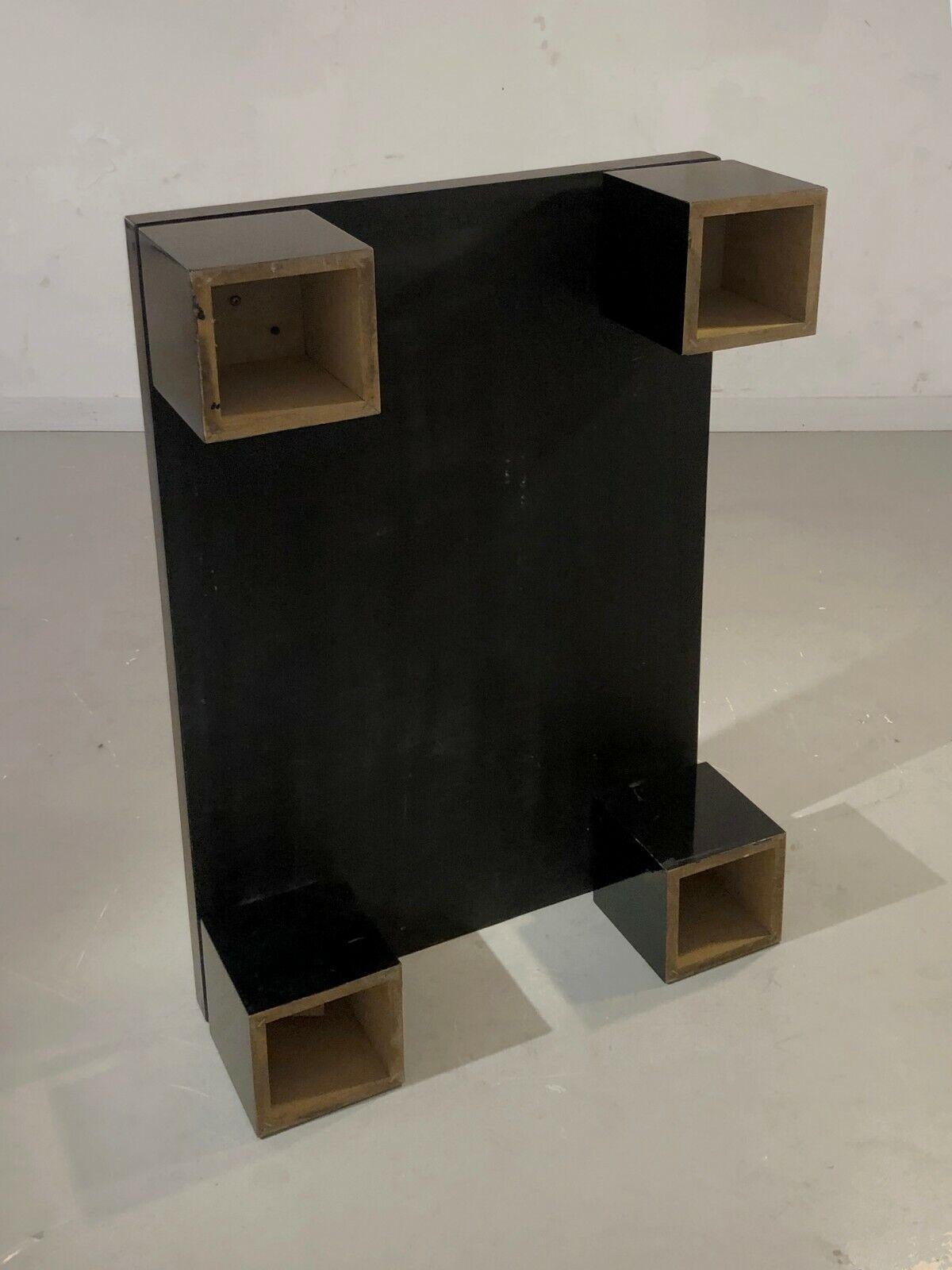 A POST-MODERN Lacquered COFFEE TABLE by WILLY RIZZO, ed. CIDUE, Italy, 1970 For Sale 1