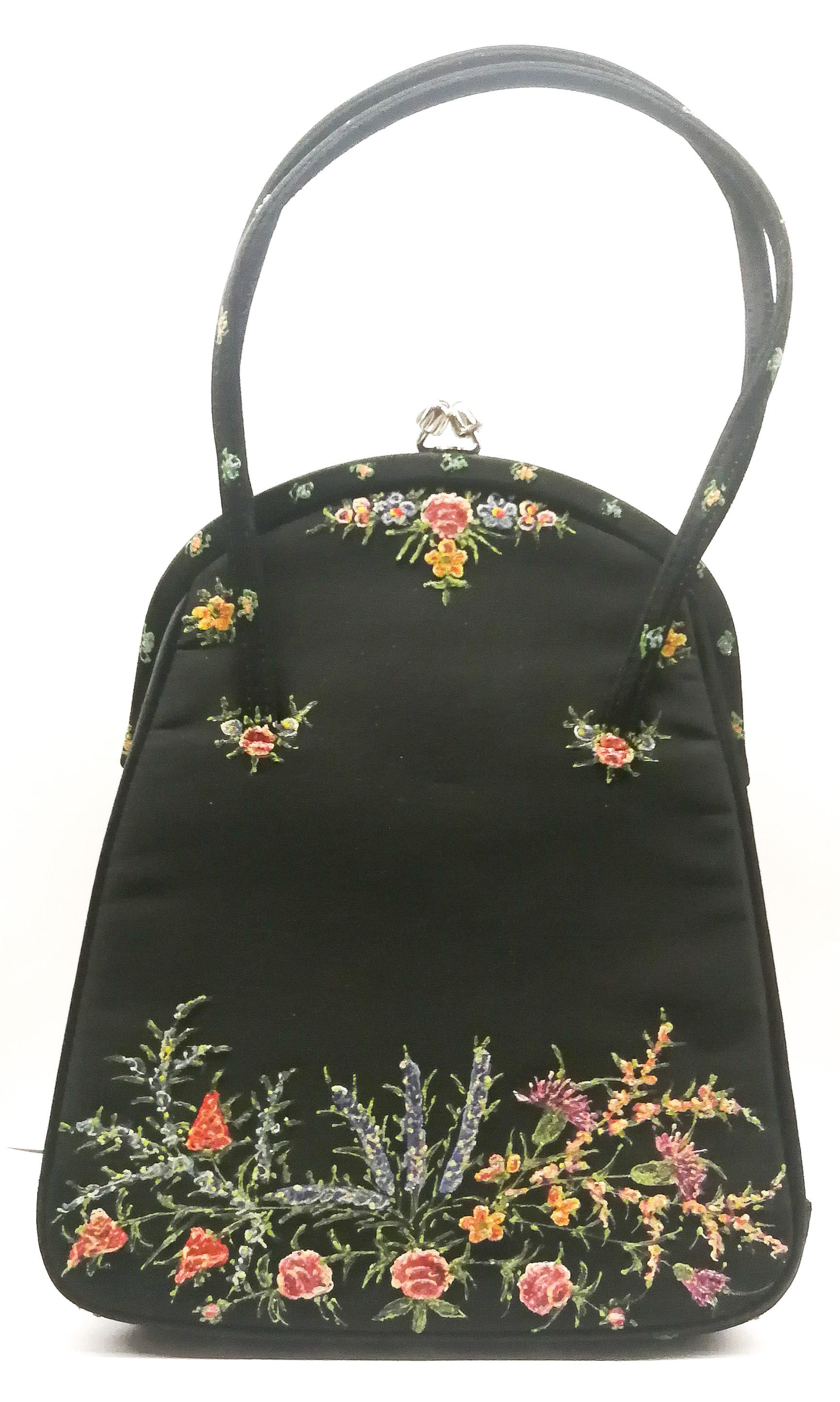 floral design handbags