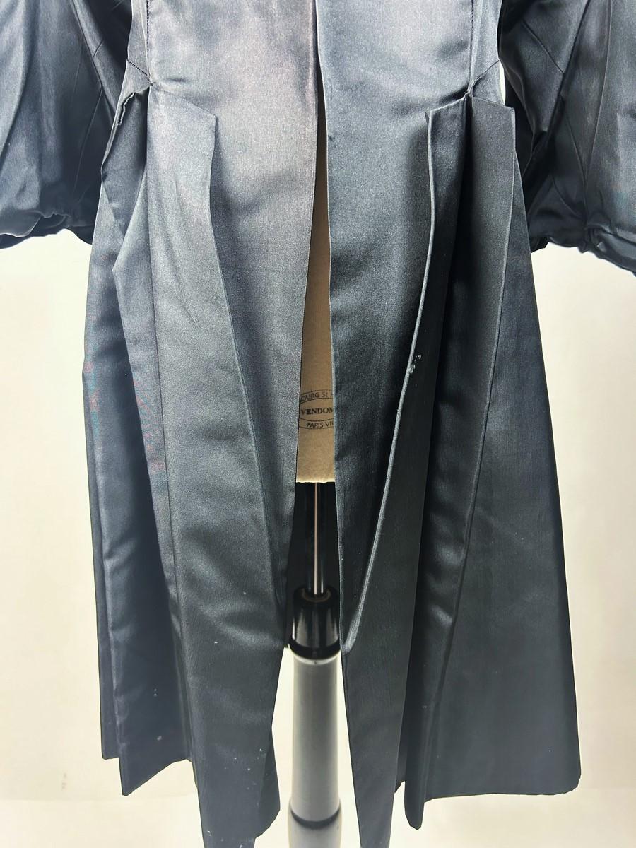 Veste de soirée en taffetas noir d'Agnès His - Haute Couture - Paris Circa 1932 Unisexe en vente