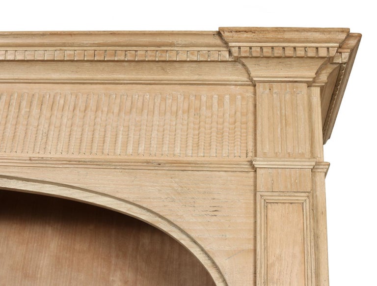 Bleached Mahogany Bookcase by Baker For Sale at 1stDibs