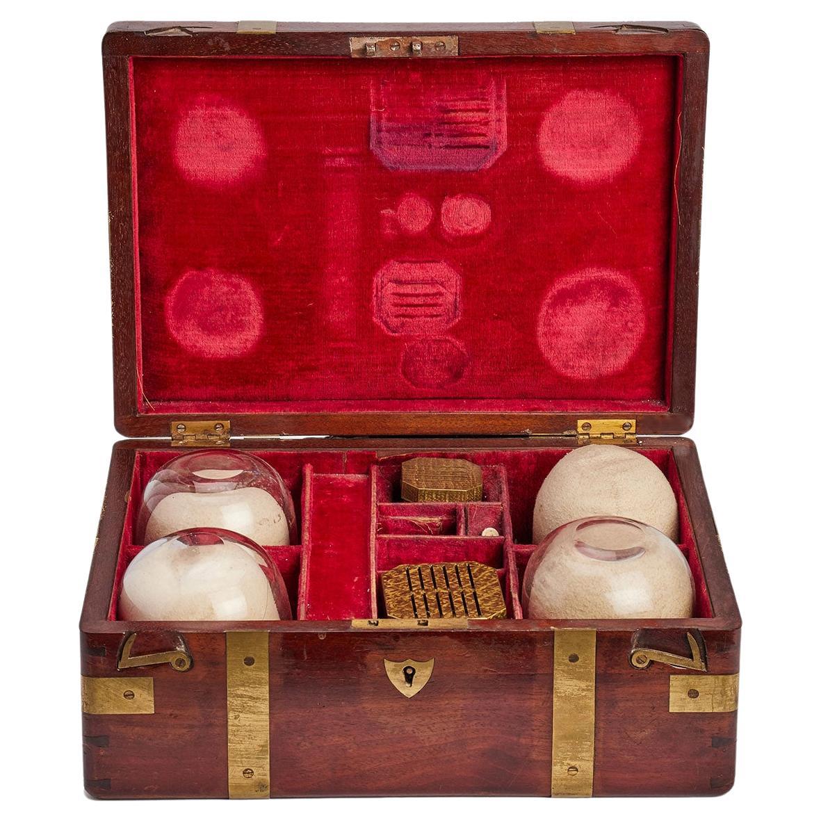 A bleeding set signed  Blackwell, England 1850. For Sale